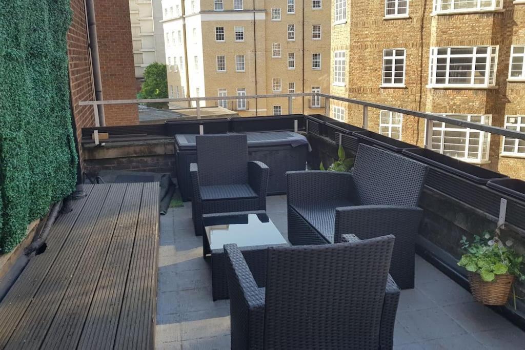 Studio Apt With Huge Balcony Near Oxford St - Marble Arch - Hydepark ロンドン エクステリア 写真