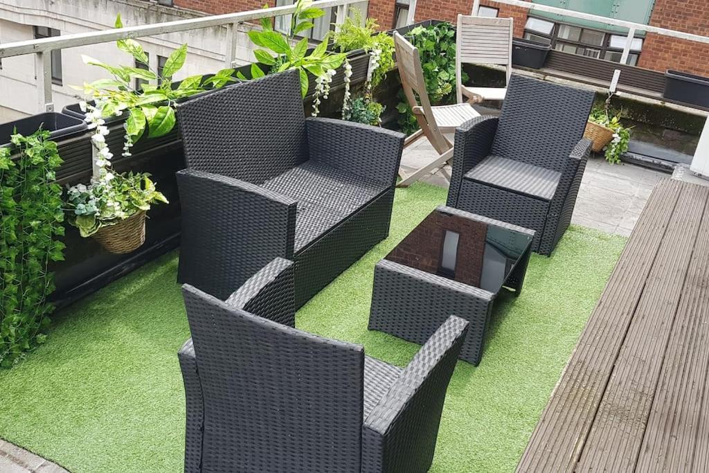 Studio Apt With Huge Balcony Near Oxford St - Marble Arch - Hydepark ロンドン エクステリア 写真