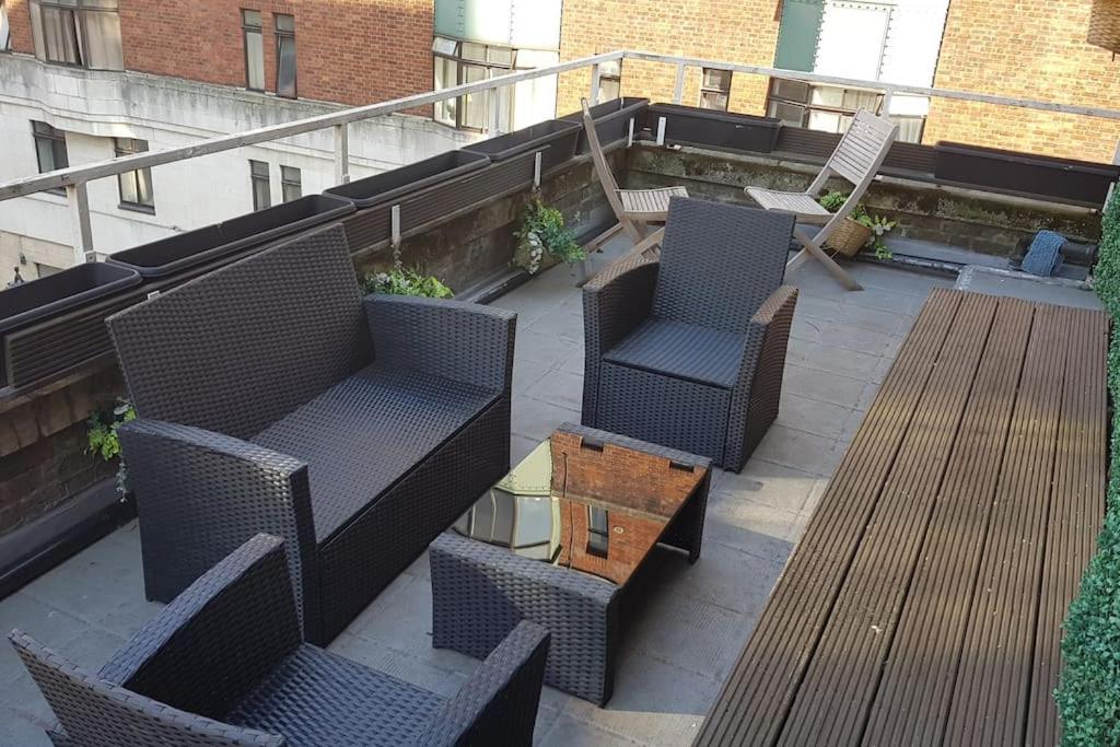 Studio Apt With Huge Balcony Near Oxford St - Marble Arch - Hydepark ロンドン エクステリア 写真